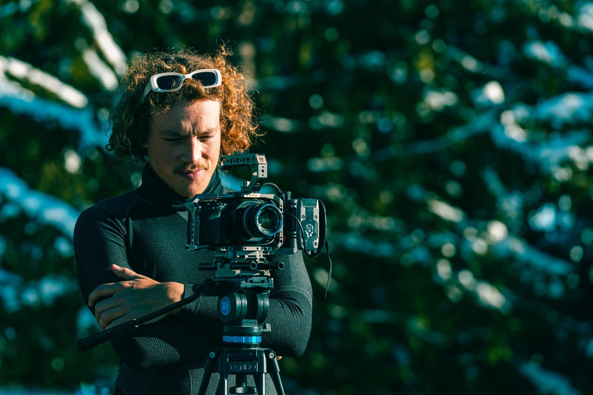 Ewoud with camera